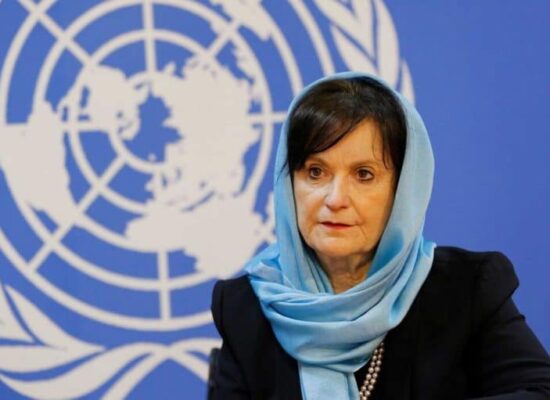 UN Secretary-General's Special Envoy for Afghanistan Deborah Lyons